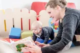Einblick in einen Familienraum