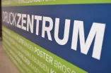 Schild Druckzentrum