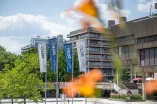 Blick auf einen Teil des Campus der Ruhr-Universität Bochum