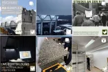 Ein zugeschnittener Screenshot des Instagram-Profils des Universitätsarchivs zeigt neun Kacheln von verschiedenen Posts zu unterschiedlichen Themen wie historisches, aktuelle Ereignisse im Uniarchiv etc.
