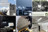 Ein zugeschnittener Screenshot des Instagram-Profils des Universitätsarchivs zeigt neun Kacheln von verschiedenen Posts zu unterschiedlichen Themen wie historisches, aktuelle Ereignisse im Uniarchiv etc.