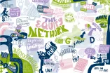 Ein Graphic Recording, auf dem durcheinander viele Wörter und Zahlen zum Thema Gleichstellung und Diversität versammelt sind