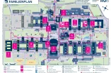 Campusplan mit Familienräumen