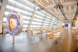 Foto: Leerer Mensa-Speisesaal