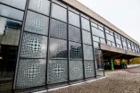 Foto: Kunst am Bau vor dem Hörsaalzentrum Ost
