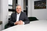 Achim Dilling, Kanzler der RUB in seinem Büro