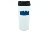 Geometrischer Becher mit dem Logo vom Audimax