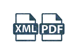 Grafik: Zeichnung eines Graphen mit dekorativ integrierten Wort-Elementen aus dem Bereich des digitalen zentralen Rechnungseingangs. 