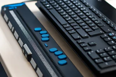 Braille Tastatur