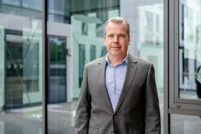 Poträtfoto Sachgebietsleiter Campuslogistik Christopher Clemens