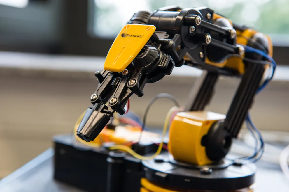 Detailfotografie Roboter