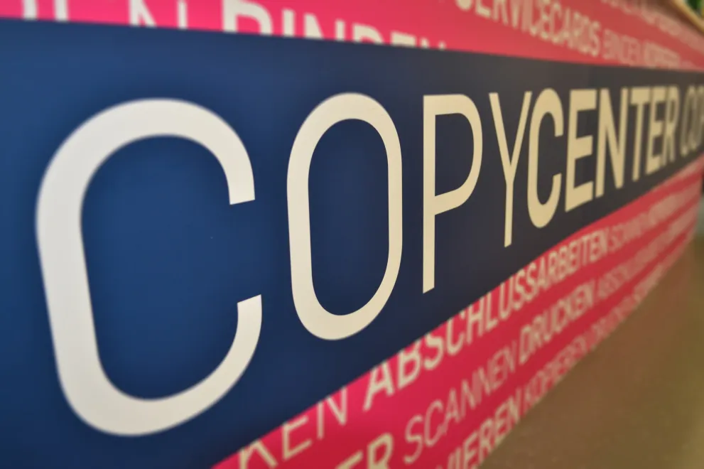 Schild CopyCenter
