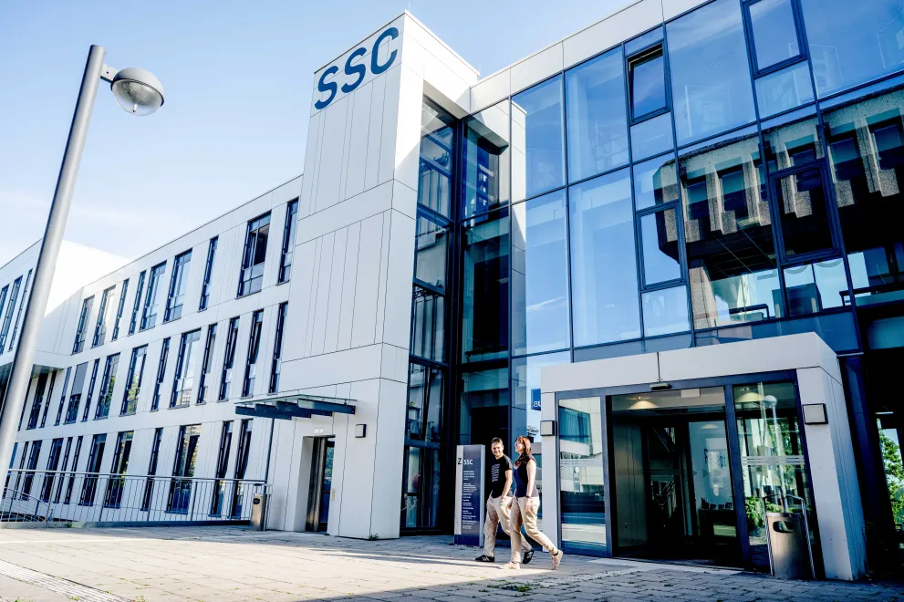 View of the Student Service Center