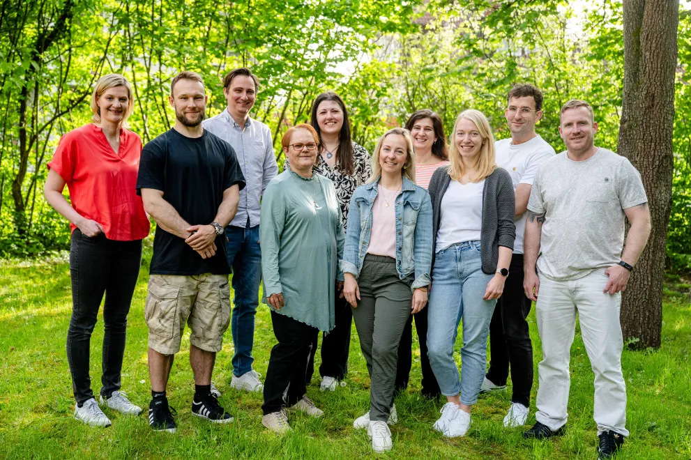 Teamfoto Zentrale Studienberatung