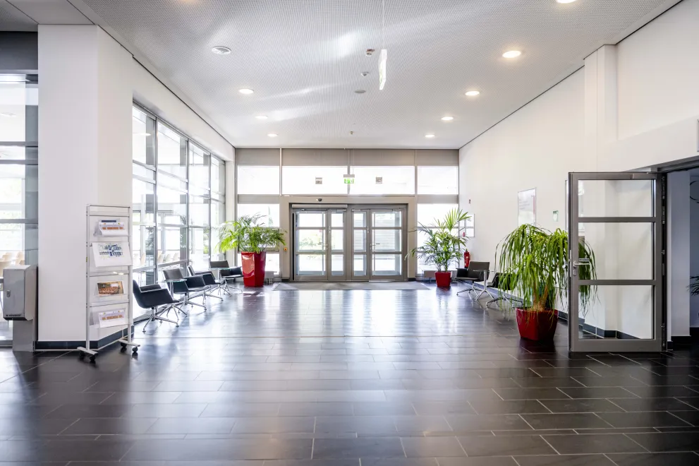 Photo: Foyer in the Convention Center of Ruhr University Bochum (RUB)